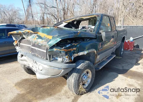 2000 Dodge Ram 2500 St from USA, damaged, VIN 1B7KF2366YJ151174